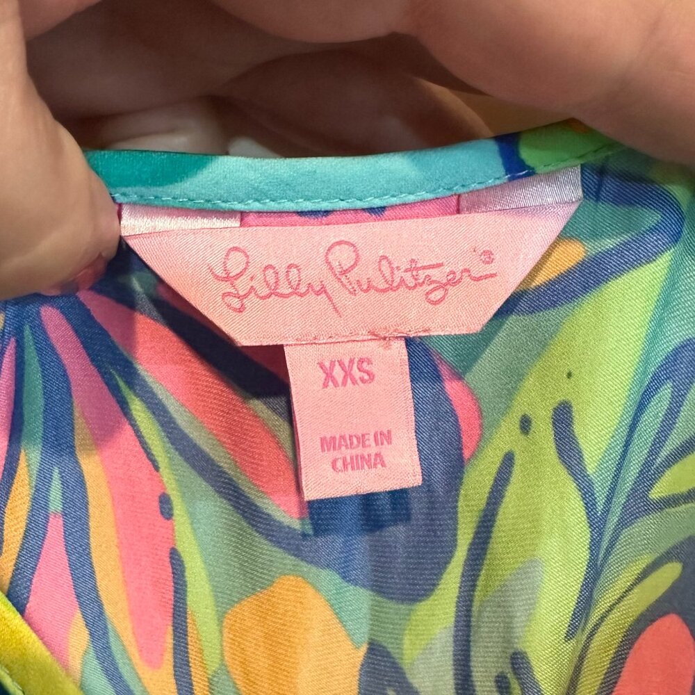 Lilly Pulitzer Spaghetti Strap Romper size XXS - Picture 3 of 6